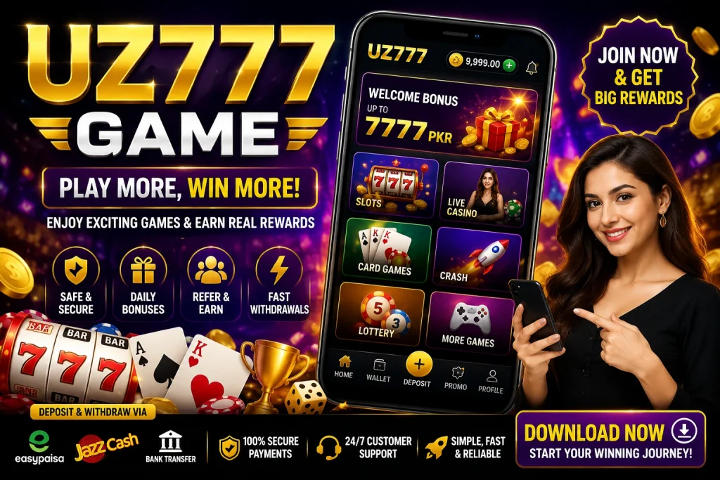 UZ777 Game banner image
