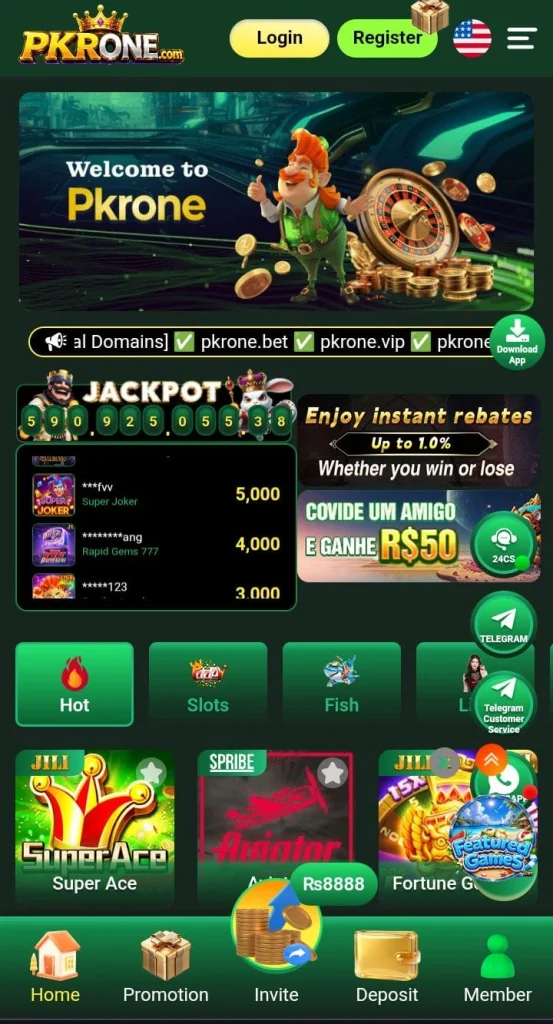 PKRONE Game interface