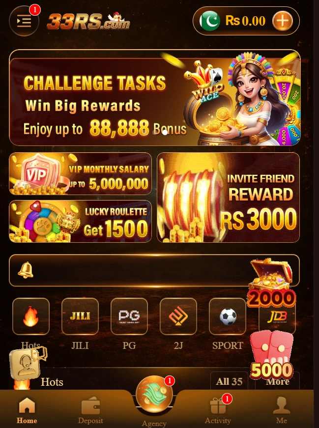 66PKR Game interface
