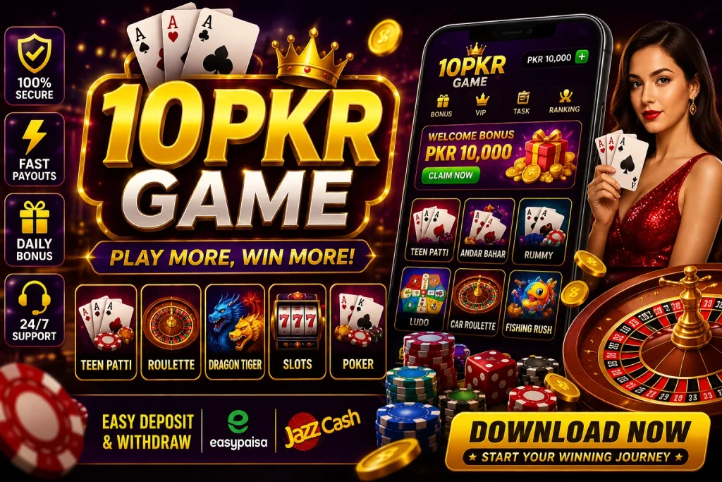 10PKR Game banner image